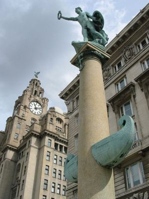 Particolare del Cunard Building